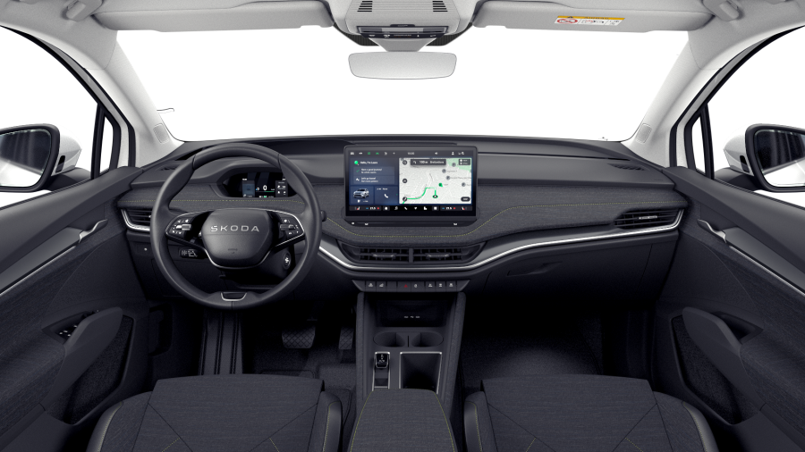 Škoda Elroq, 82 kWh 210 kW 1° převodovka 4x4, barva bílá