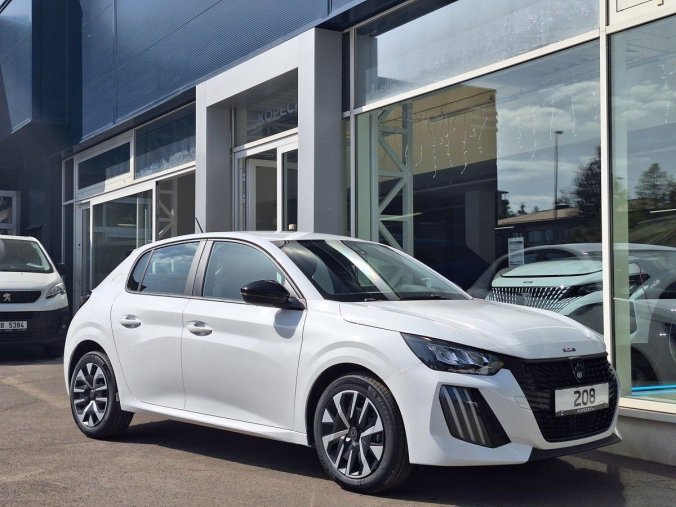 Peugeot 208, Peugeot 208 BUSINESS 1.2 TURBO 100k MAN6, barva bílá