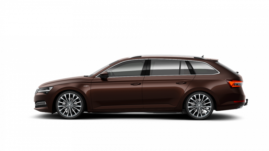 Škoda Superb, 2,0 TDI 147 kW 7-stup. automat. 4x4, barva hnědá