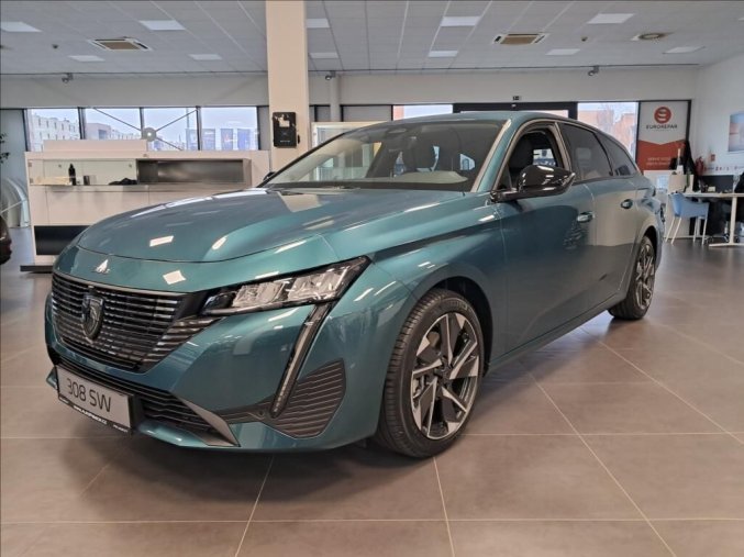 Peugeot 308, Peugeot 308 1,2 Hybrid 136  SW ALLURE, barva modrá