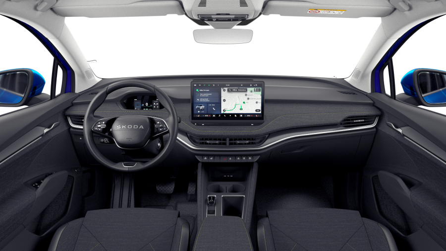 Škoda Elroq, 63 kWh 1° převodovka, barva modrá