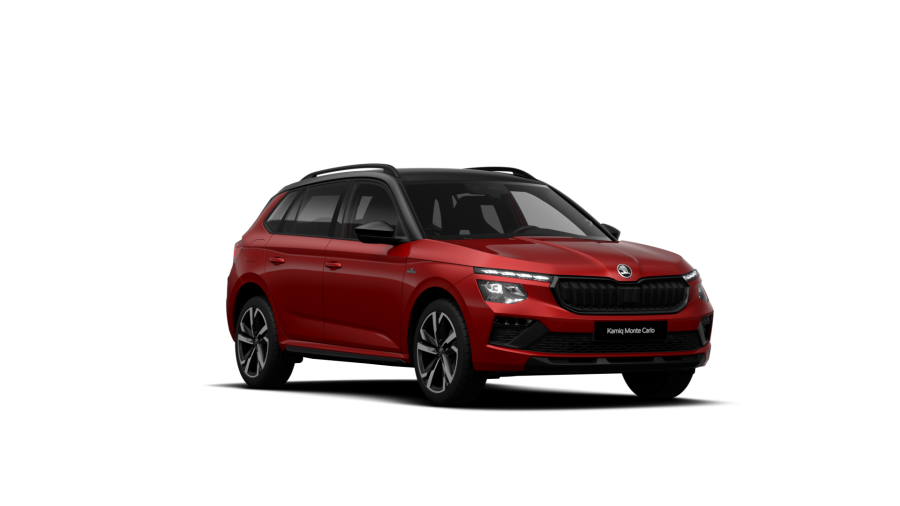 Škoda Kamiq, 1,0 TSI 85 kW 6-stup. mech., barva červená