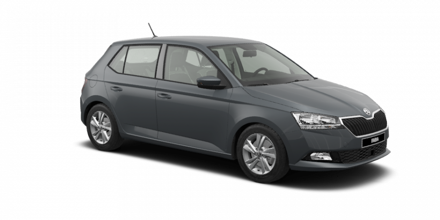 Škoda Fabia, 1,0 TSI 70 kW 5-stup. mech., barva šedá