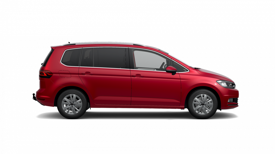 Volkswagen Touran, Touran ME 1,5 TSI EVO2 6G, barva červená