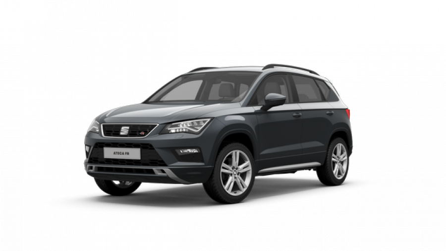 Seat Ateca, FR 2,0 TSI 190k 4WD DSG, barva šedá