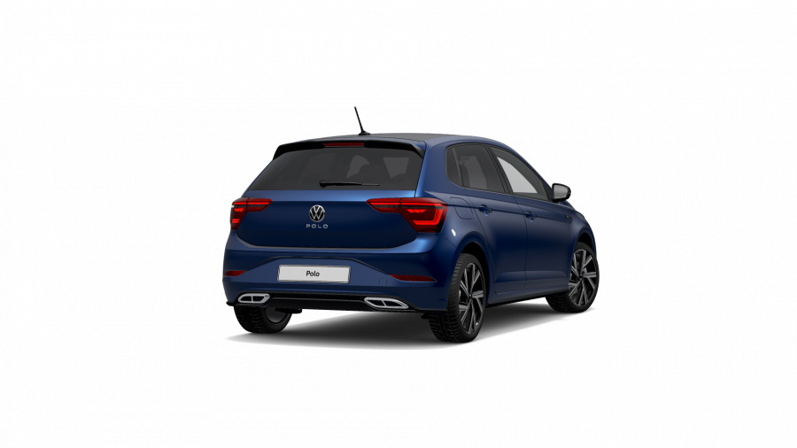 Volkswagen Polo, Polo R-Line 1,0 TSI 7DSG, barva modrá