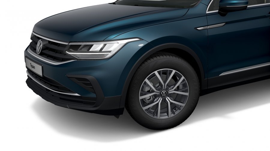 Volkswagen Tiguan, Tiguan Life 1,5 TSI 110 kW EVO 6G, barva modrá