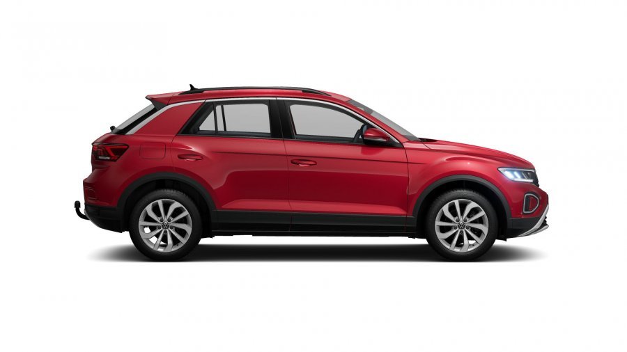 Volkswagen T-Roc, T-Roc Life 1,5 TSI 110 kW 6G, barva červená