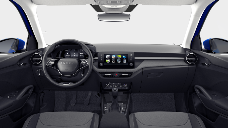 Škoda Fabia, 1,0 TSI 70 kW 5° manuální, barva modrá