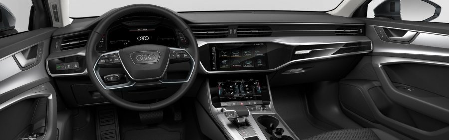 Audi A6, A6 Avant 40 TDI quattro, barva šedá