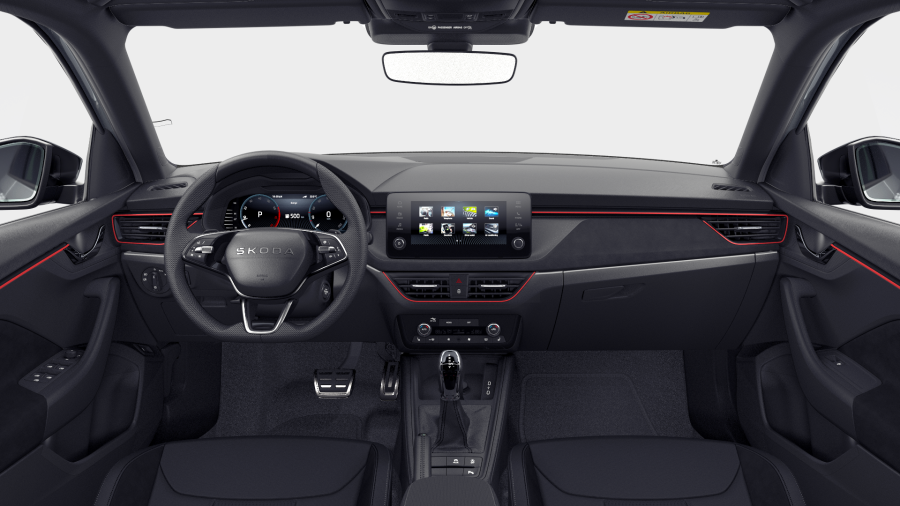 Škoda Scala, 1,0 TSI 85 kW 7° automatická DSG, barva stříbrná