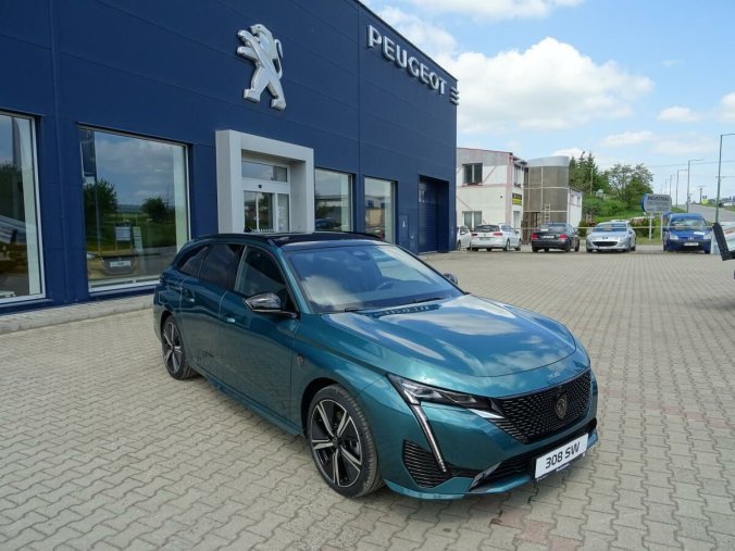Peugeot 308, Peugeot 308 SW GT Plug-in HYBRID 225 e-EAT, barva modrá