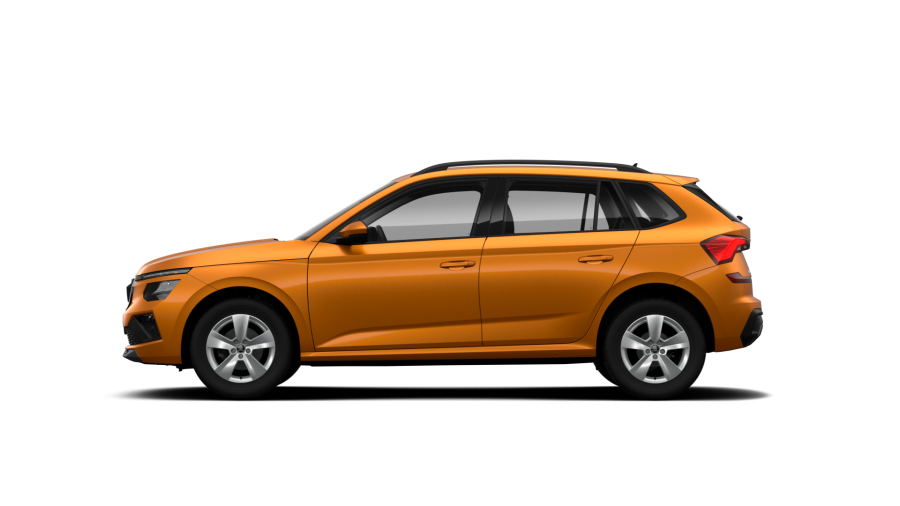 Škoda Kamiq, 1,0 TSI 85 kW 6-stup. mech., barva oranžová