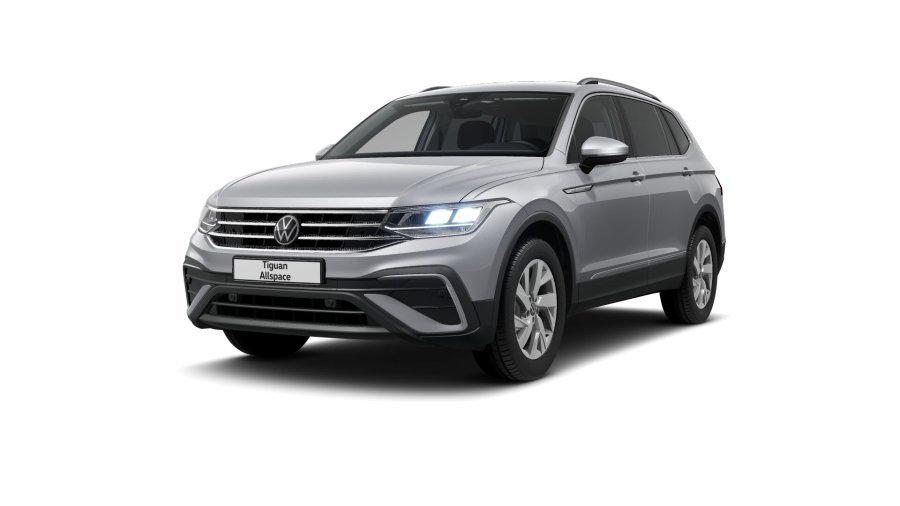 Volkswagen Tiguan Allspace, Allspace Life 2,0 TDI 110 kW 4M 7DSG, barva stříbrná