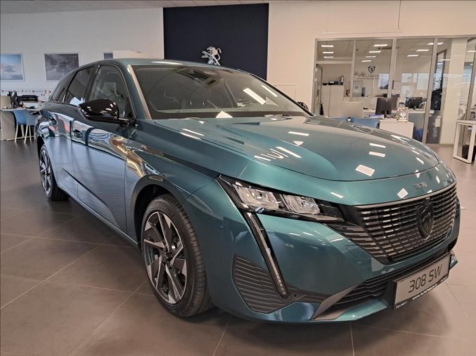 Peugeot 308, Peugeot 308 1,2 Hybrid 136  SW ALLURE, barva modrá