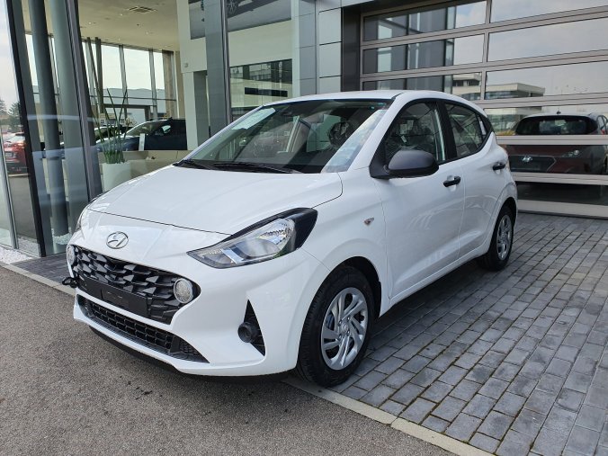 Hyundai i10, 1,0i 49 kW (95 NAT) 5 st. man, barva bílá