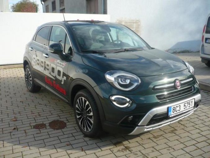 Fiat 500X, 1.0 Firefly 120k city cross, barva zelená