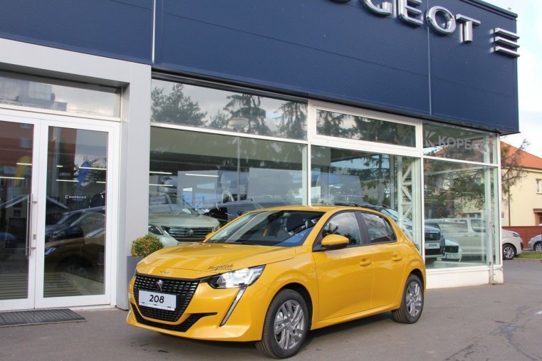 Peugeot 208, ACTIVE 1.2PureTech 100 MAN6, barva žlutá