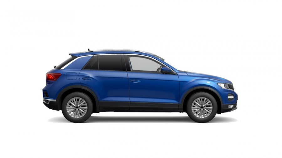 Volkswagen T-Roc, T-Roc Design 1,0 TSI 6G, barva modrá