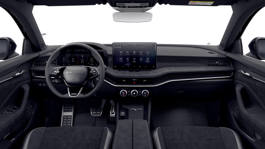 Škoda Superb, 2,0 TDI 142 kW 7-stup. automat. 4x4, barva černá