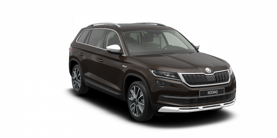 Škoda Kodiaq, 2,0 TDI 140 kW 7-stup. automat. 4x4, barva hnědá