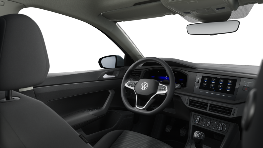 Volkswagen Polo, Polo  1,0 MPI 59 kW 5G, barva bílá