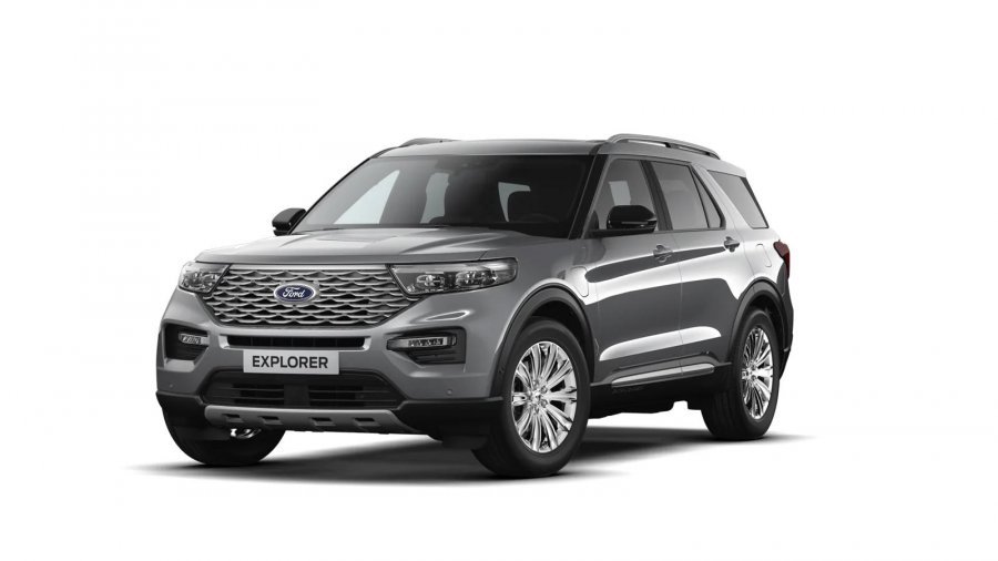 Ford Explorer, Platinum, 5dveřová, 3.0 EcoBoost 336 kW/457 k, 10st. automatická, 4WD, barva modrá