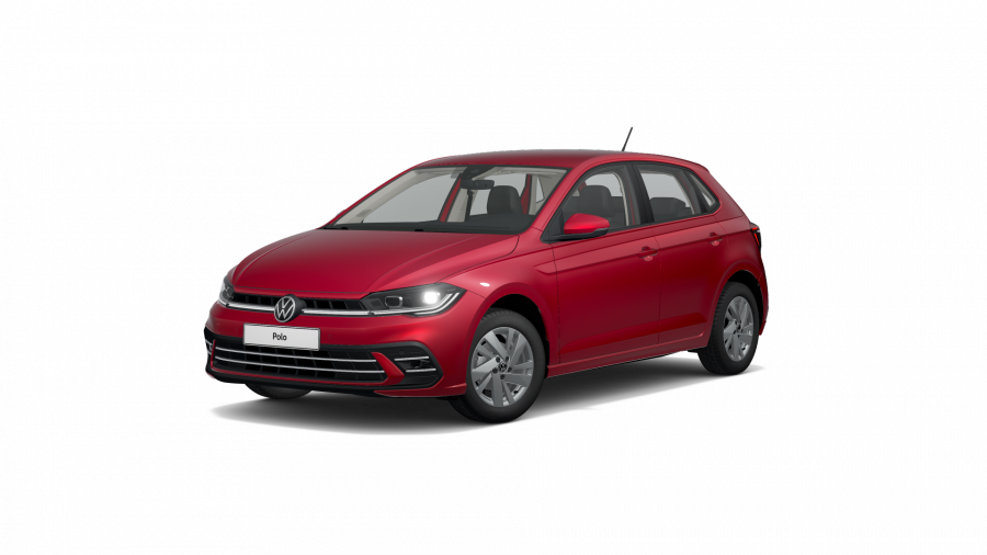 Volkswagen Polo, Polo Style 1,0 TSI 5G, barva červená