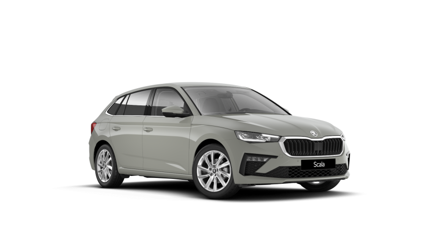 Škoda Scala, 1,5 TSI 110 kW 7° automatická DSG, barva šedá