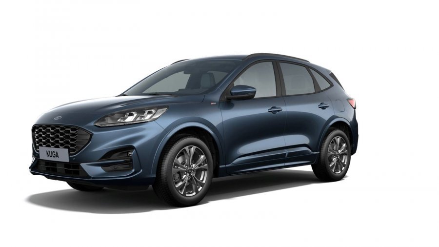 Ford Kuga, ST-Line X, 5dveřová, 1.5 EcoBoost 110 kW/150 k, 6st. manuální, barva modrá