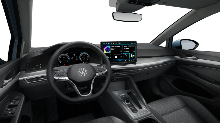 Volkswagen Golf Variant, Golf Variant Life 1,5 eTSI 7DSG mHEV, barva modrá