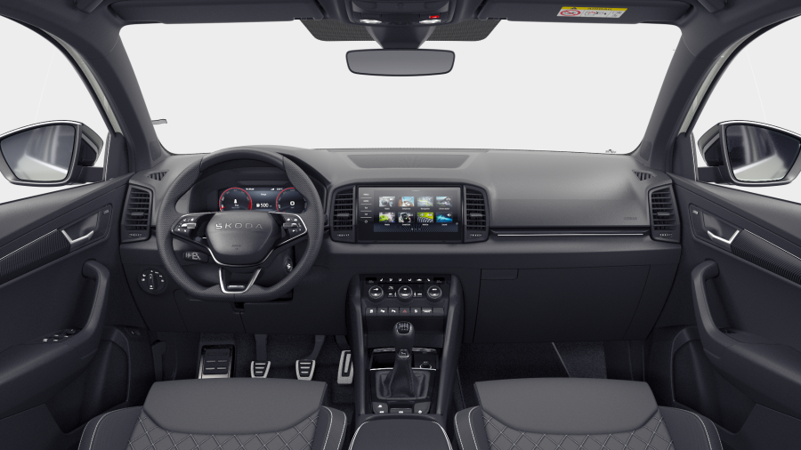 Škoda Karoq, 1,5 TSI 110 kW 6° manuální, barva šedá