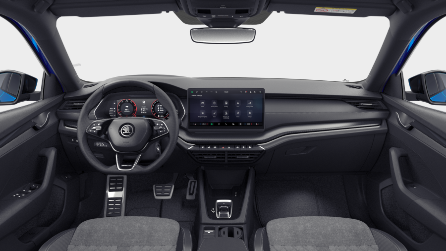 Škoda Octavia, 2,0 TDI 110 kW 7° automatická DSG, barva modrá