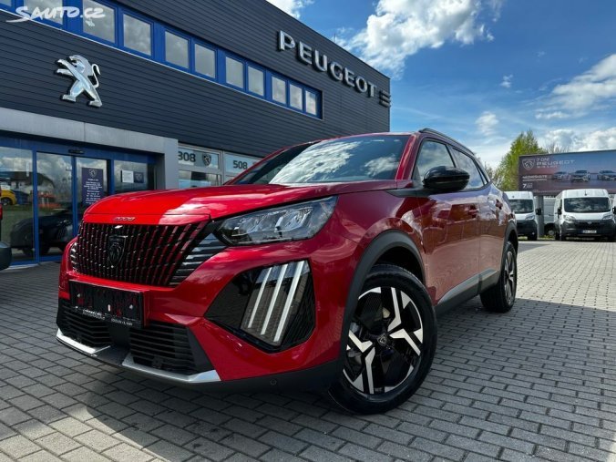 Peugeot 2008, Peugeot 2008 ALLURE PureTech 100 S&S MAN6, barva červená