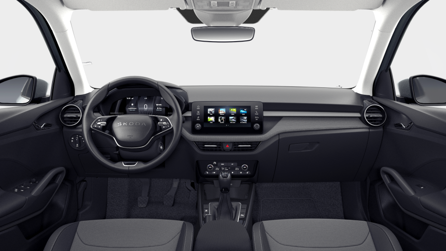 Škoda Fabia, 1,0 MPI 59 kW 5° manuální, barva stříbrná