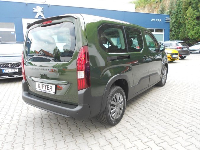 Peugeot Rifter, Peugeot Rifter LONG ALLURE HDi 130 MAN6, barva zelená