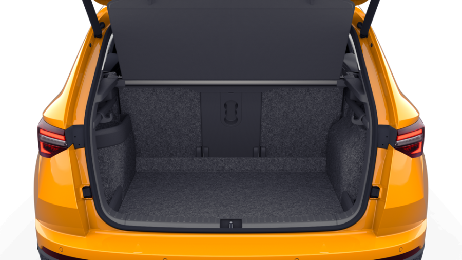 Škoda Karoq, 1,5 TSI 110 kW 6-stup. mech., barva oranžová