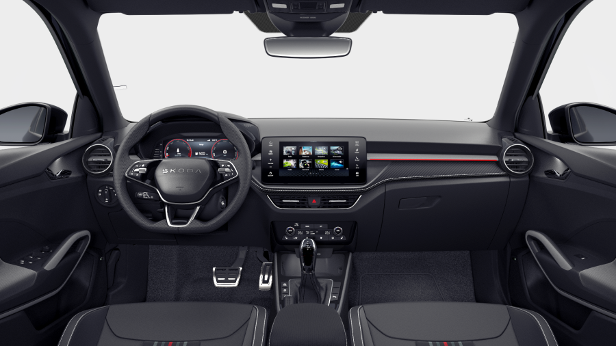 Škoda Fabia, 1,5 TSI 130 kW 7° automatická DSG, barva černá