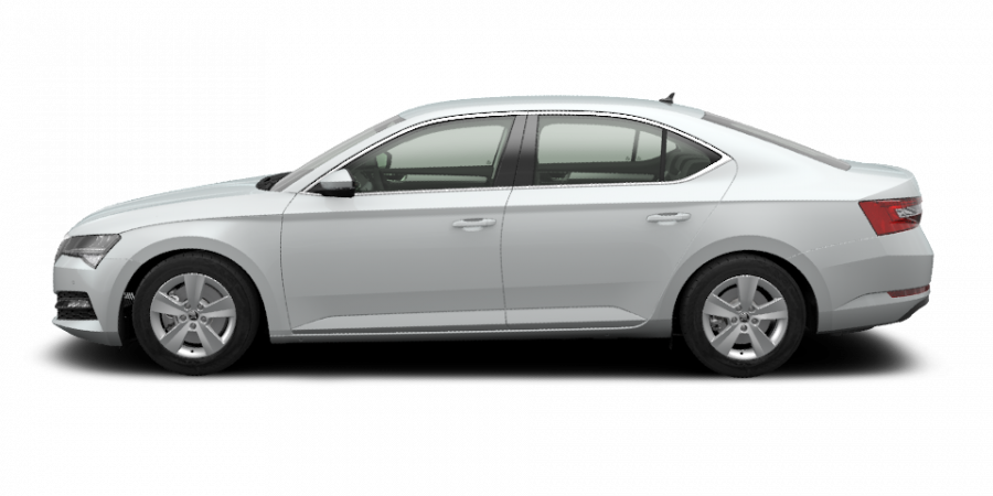 Škoda Superb, 1,5 TSI 110 kW 6-speed mech., barva bílá