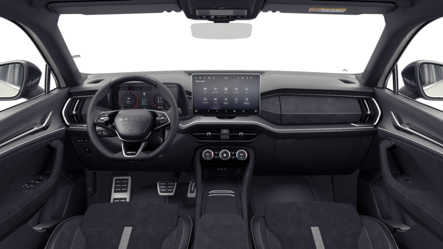Škoda Kodiaq, 2,0 TDI 142 kW 7° automatická DSG 4x4, barva šedá