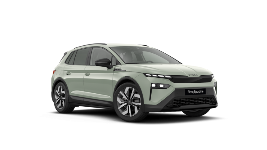 Škoda Elroq, 82 kWh 1° převodovka, barva zelená