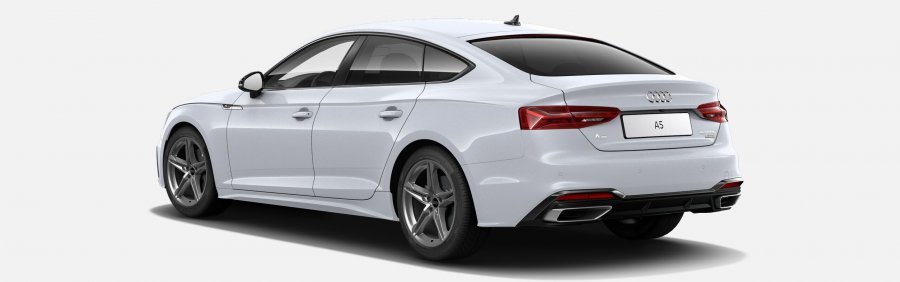 Audi A5, Nové A5 Sportback S line 40 TDI 150 kW q, barva bílá