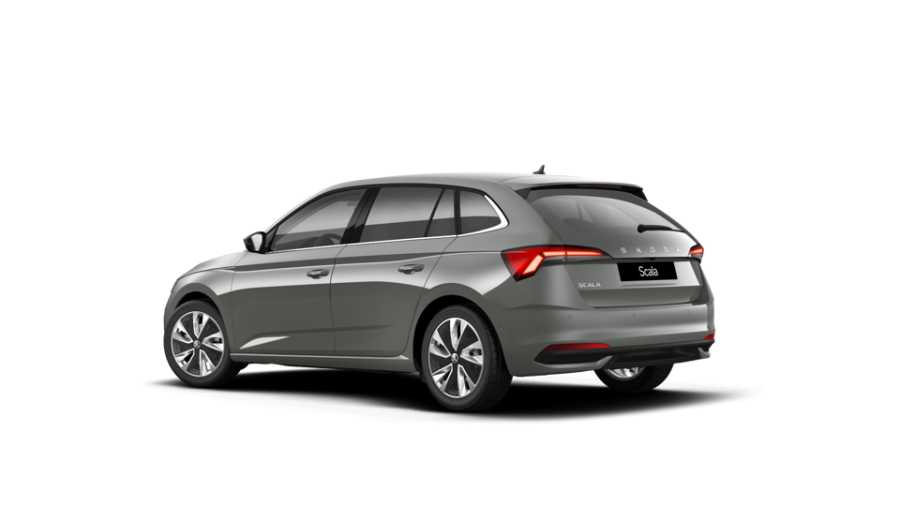 Škoda Scala, 1,0 TSI 85 kW 6-stup. mech., barva šedá
