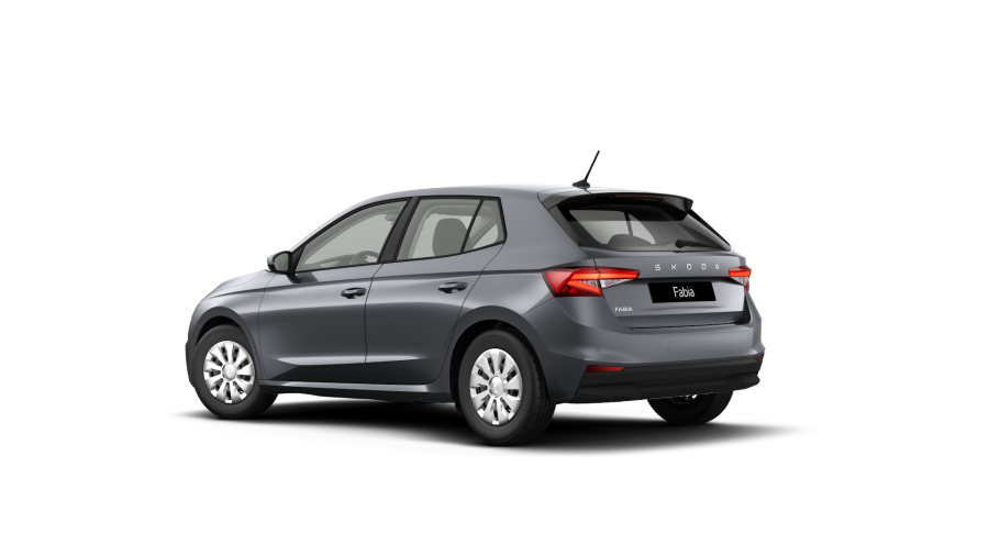 Škoda Fabia, 1,0 MPI 59 kW 5° manuální, barva šedá