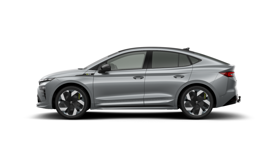 Škoda Enyaq iV, 84 kWh 250 kW 1° automatická 4x4, barva stříbrná