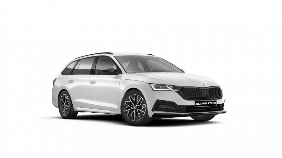 Škoda Octavia, 1,5 TSI 110 kW 6-stup. mech., barva bílá