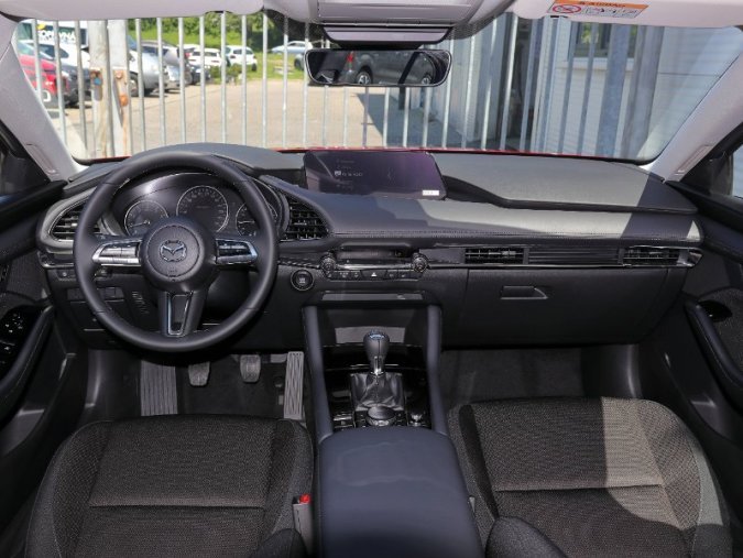 Mazda 3, 2,0i Skyactiv-G 122k/90kW MAN, barva červená