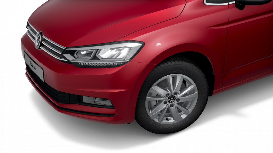 Volkswagen Touran, Touran ME 1,5 TSI EVO2 6G, barva červená