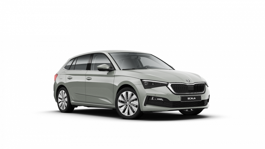 Škoda Scala, 1,0 TSI 81 KW 6-stup. mech., barva šedá