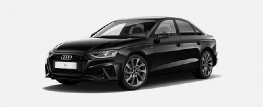 Audi A4, Nové  Limuzína S line 40 TDI 140 kWq, barva černá